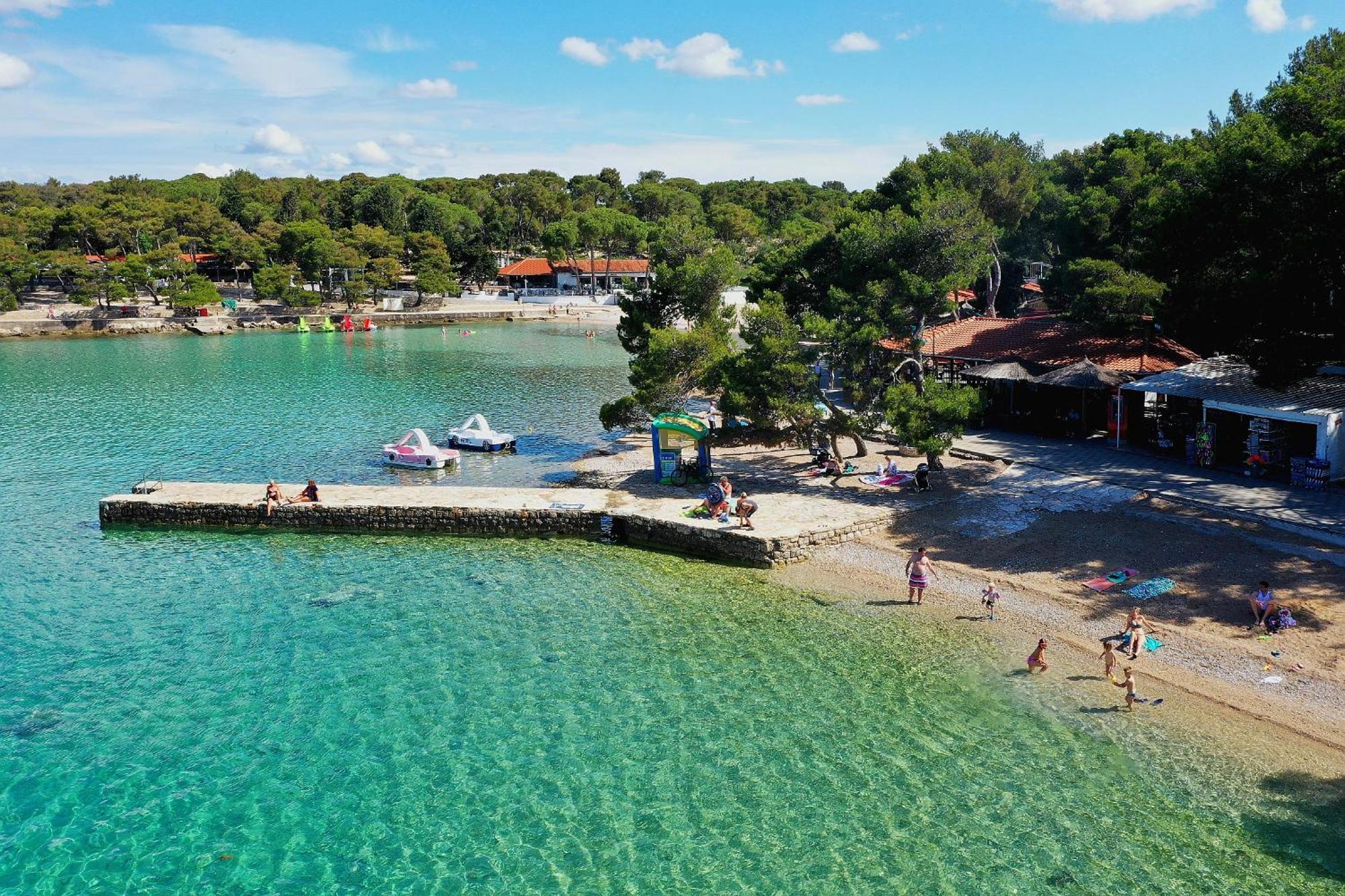 Camping Park Soline Mobile Homes Biograd Na Moru Exterior foto