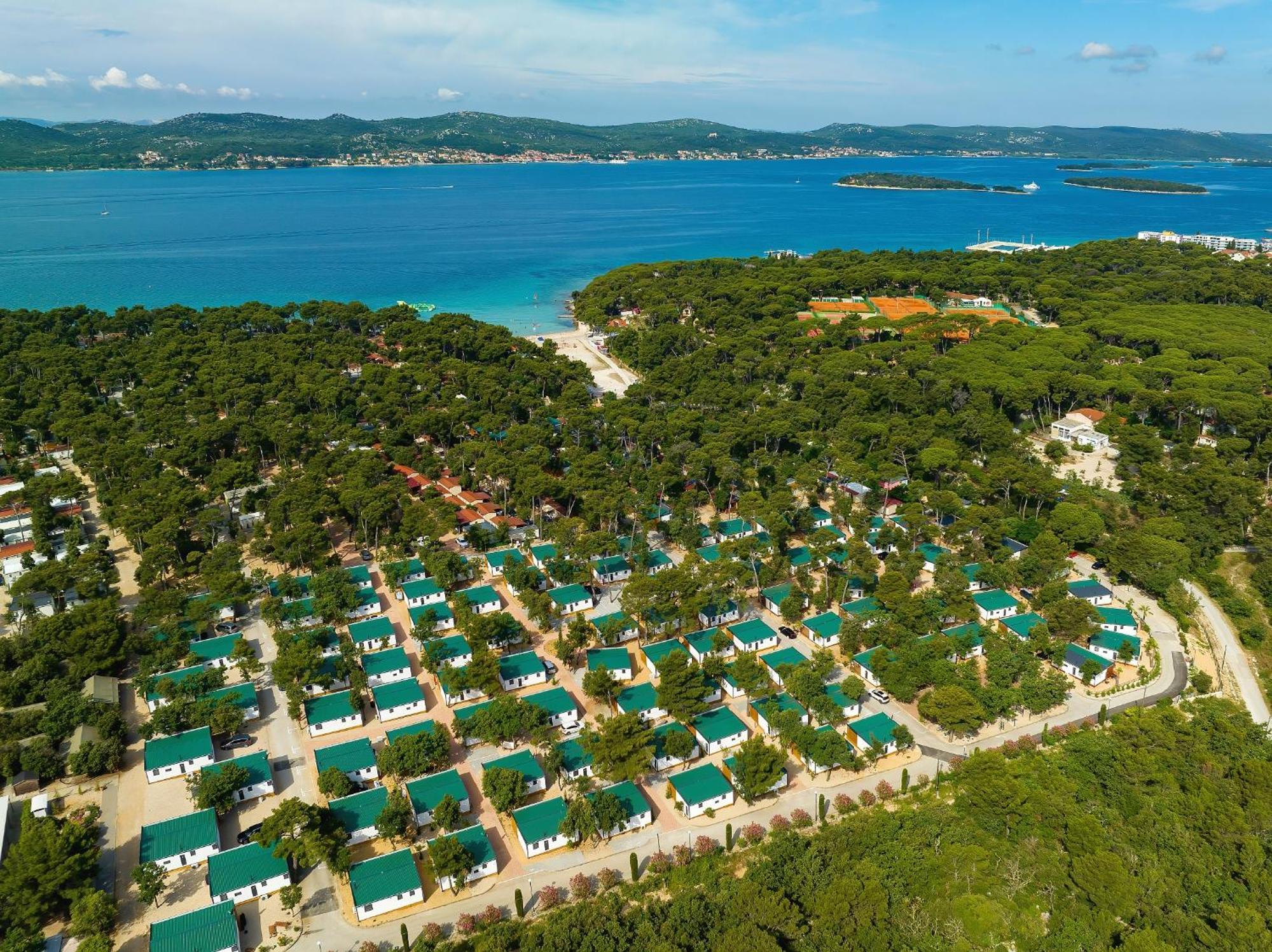 Camping Park Soline Mobile Homes Biograd Na Moru Exterior foto