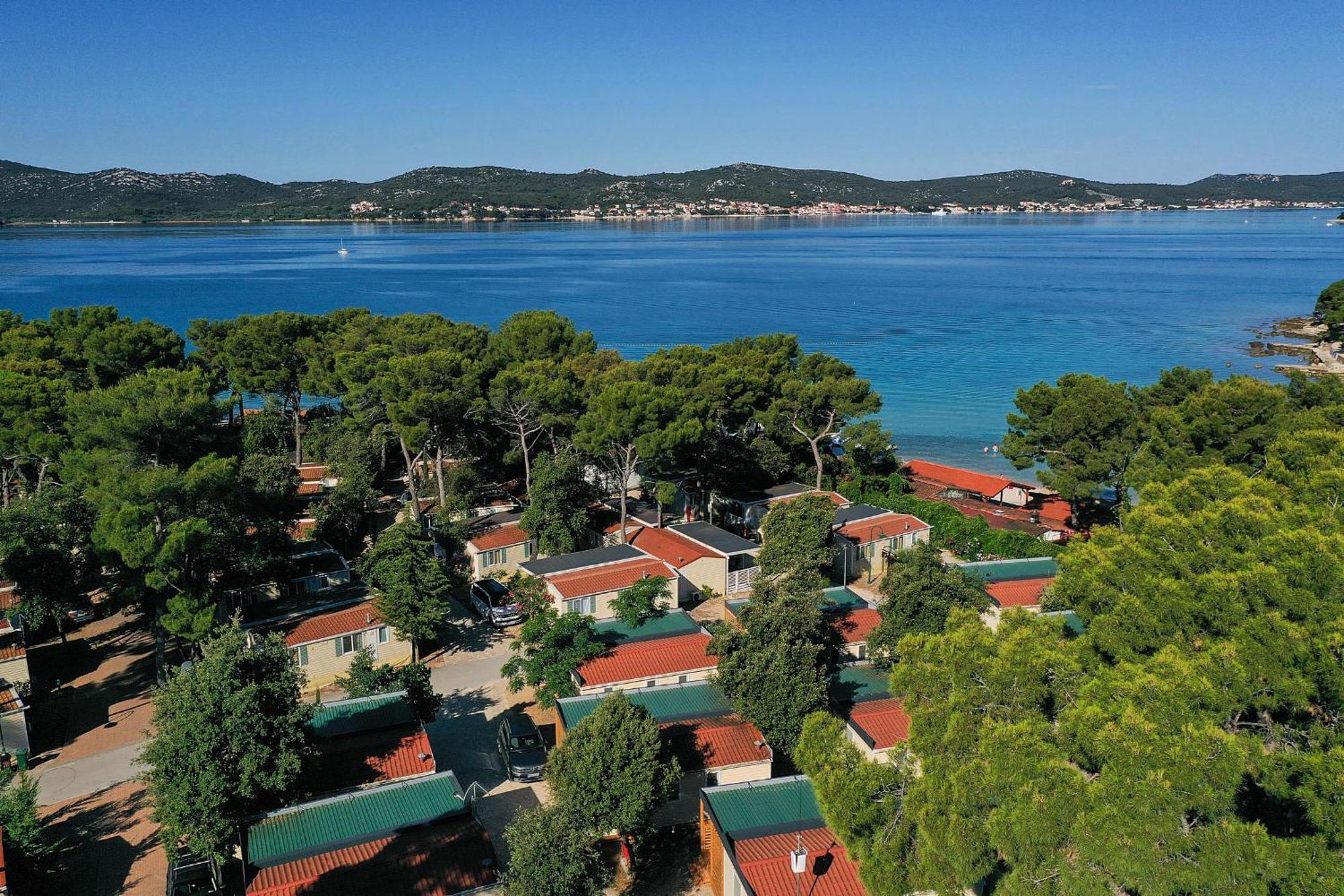 Camping Park Soline Mobile Homes Biograd Na Moru Exterior foto