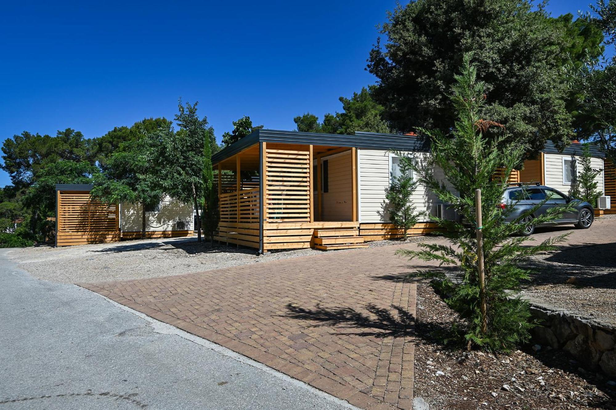 Camping Park Soline Mobile Homes Biograd Na Moru Exterior foto
