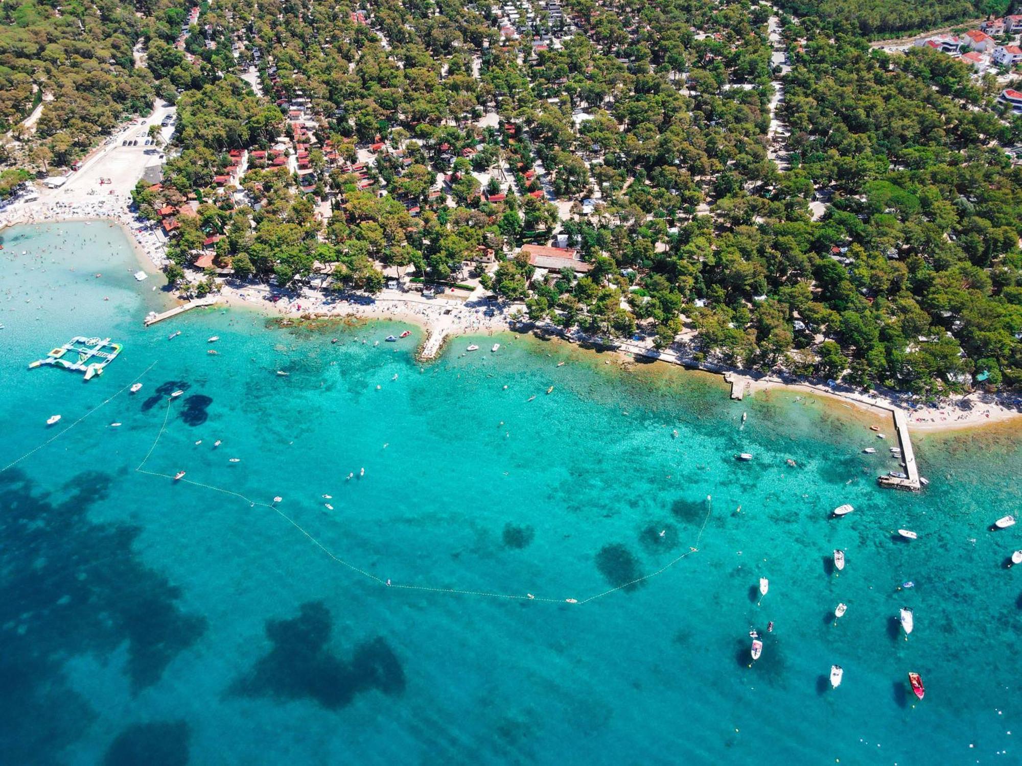 Camping Park Soline Mobile Homes Biograd Na Moru Exterior foto