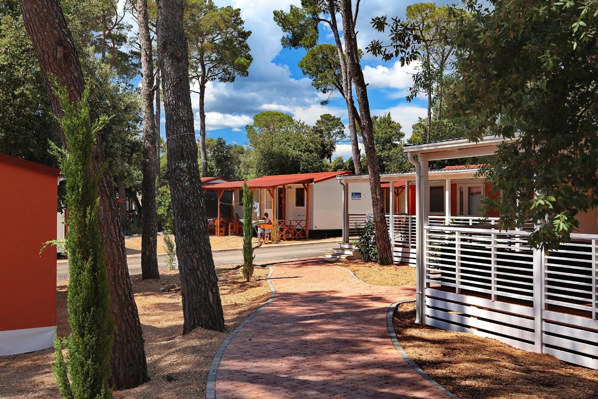 Camping Park Soline Mobile Homes Biograd Na Moru Exterior foto