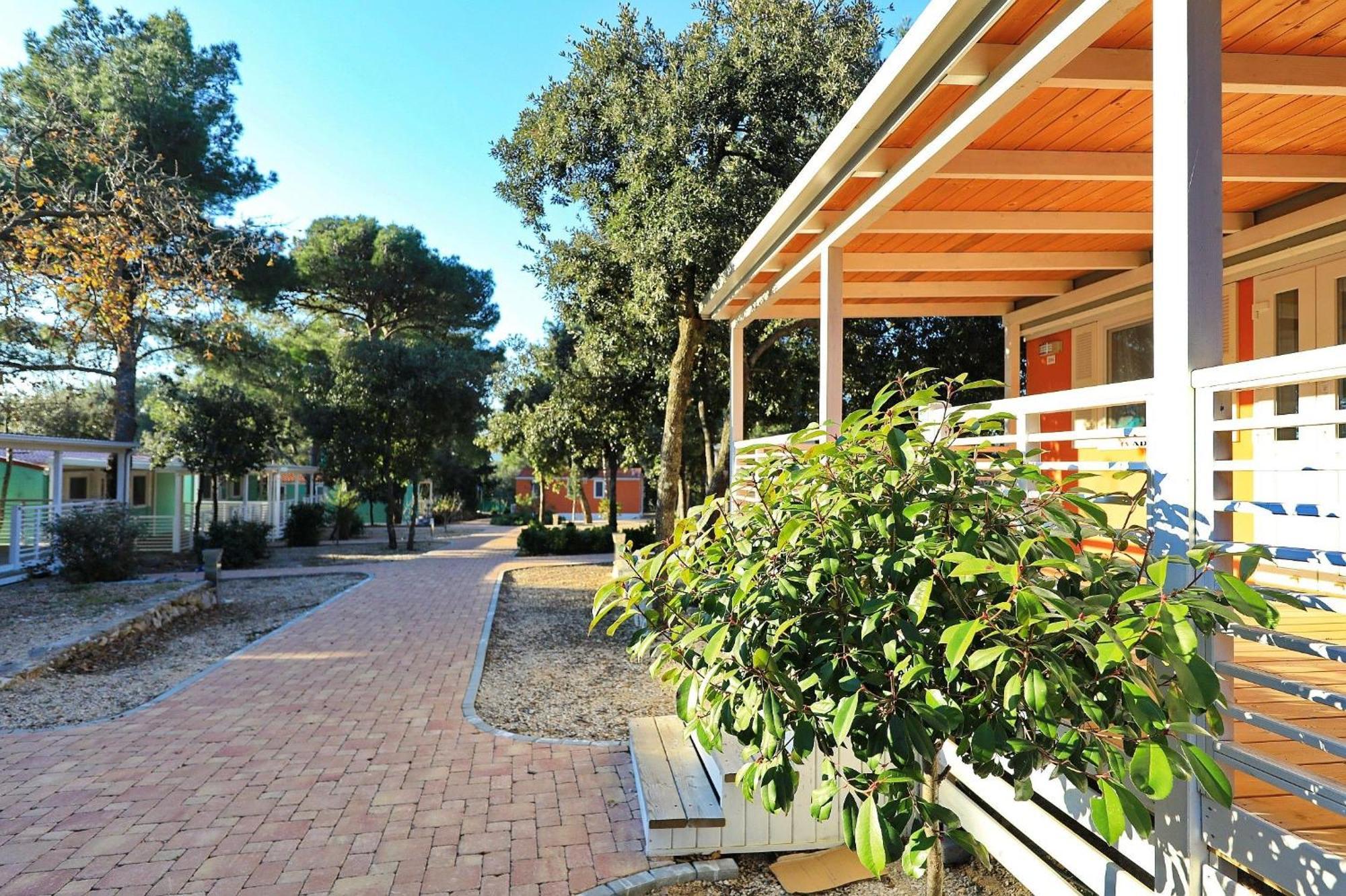 Camping Park Soline Mobile Homes Biograd Na Moru Exterior foto