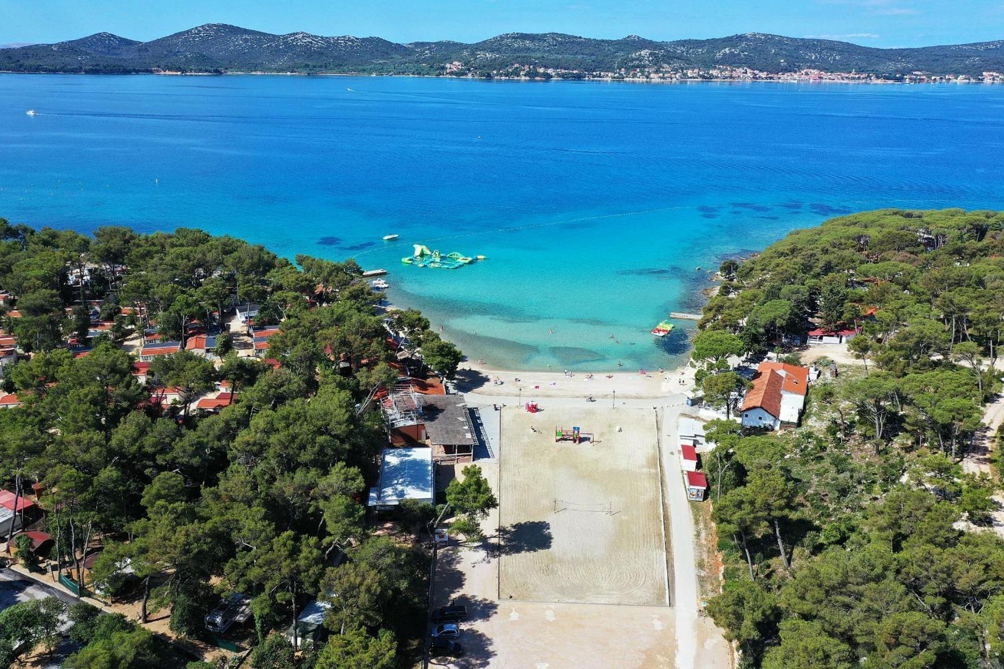 Camping Park Soline Mobile Homes Biograd Na Moru Exterior foto