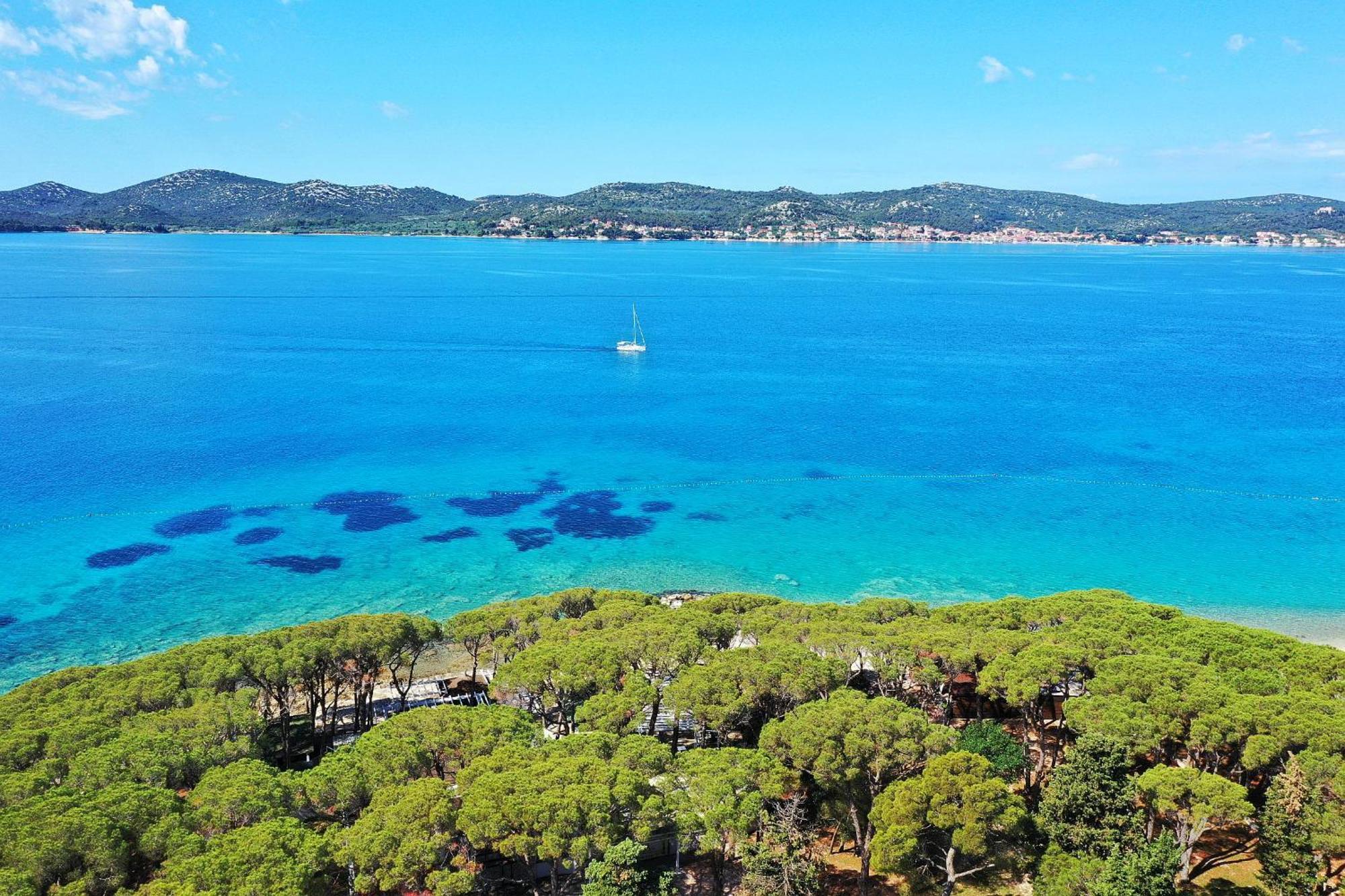 Camping Park Soline Mobile Homes Biograd Na Moru Exterior foto