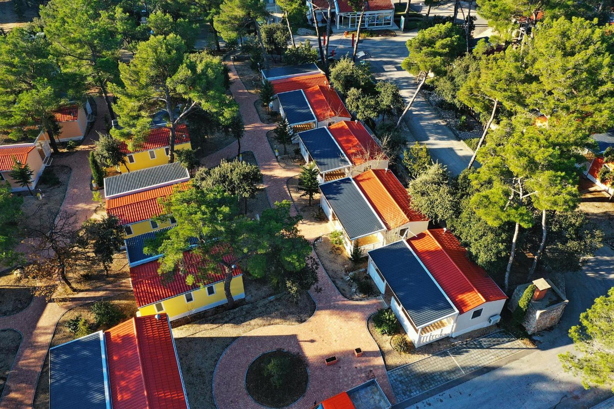 Camping Park Soline Mobile Homes Biograd Na Moru Exterior foto