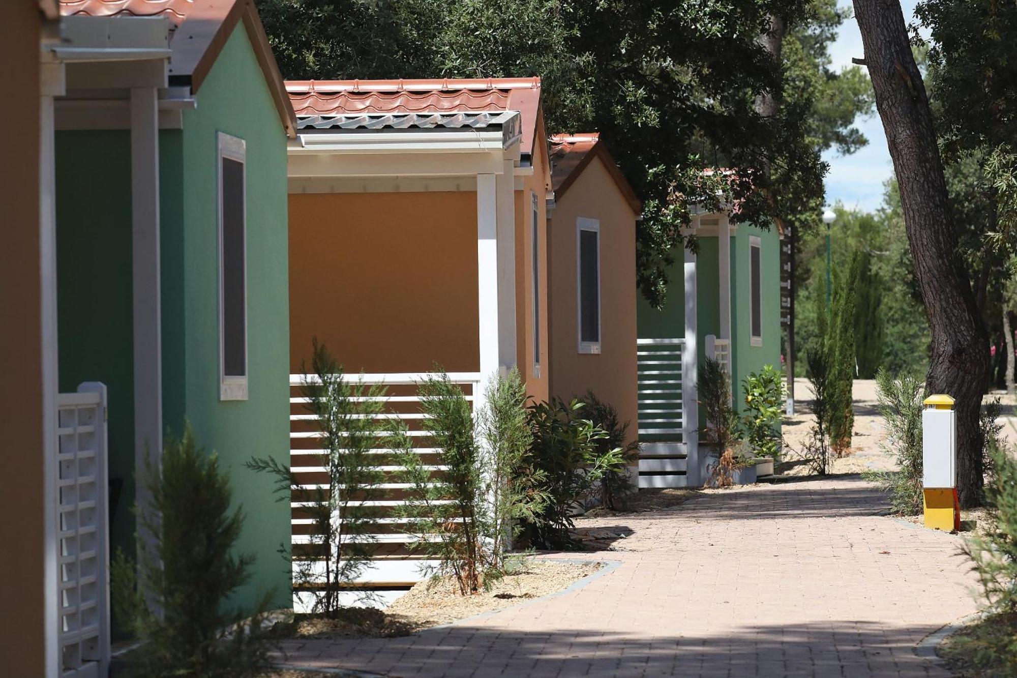 Camping Park Soline Mobile Homes Biograd Na Moru Exterior foto