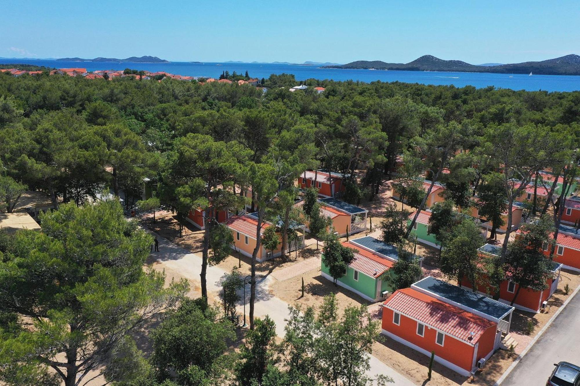 Camping Park Soline Mobile Homes Biograd Na Moru Exterior foto