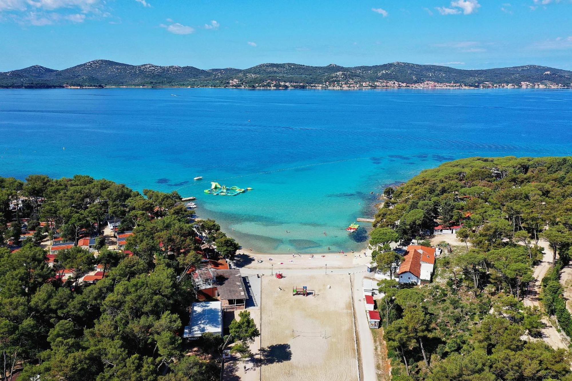 Camping Park Soline Mobile Homes Biograd Na Moru Exterior foto